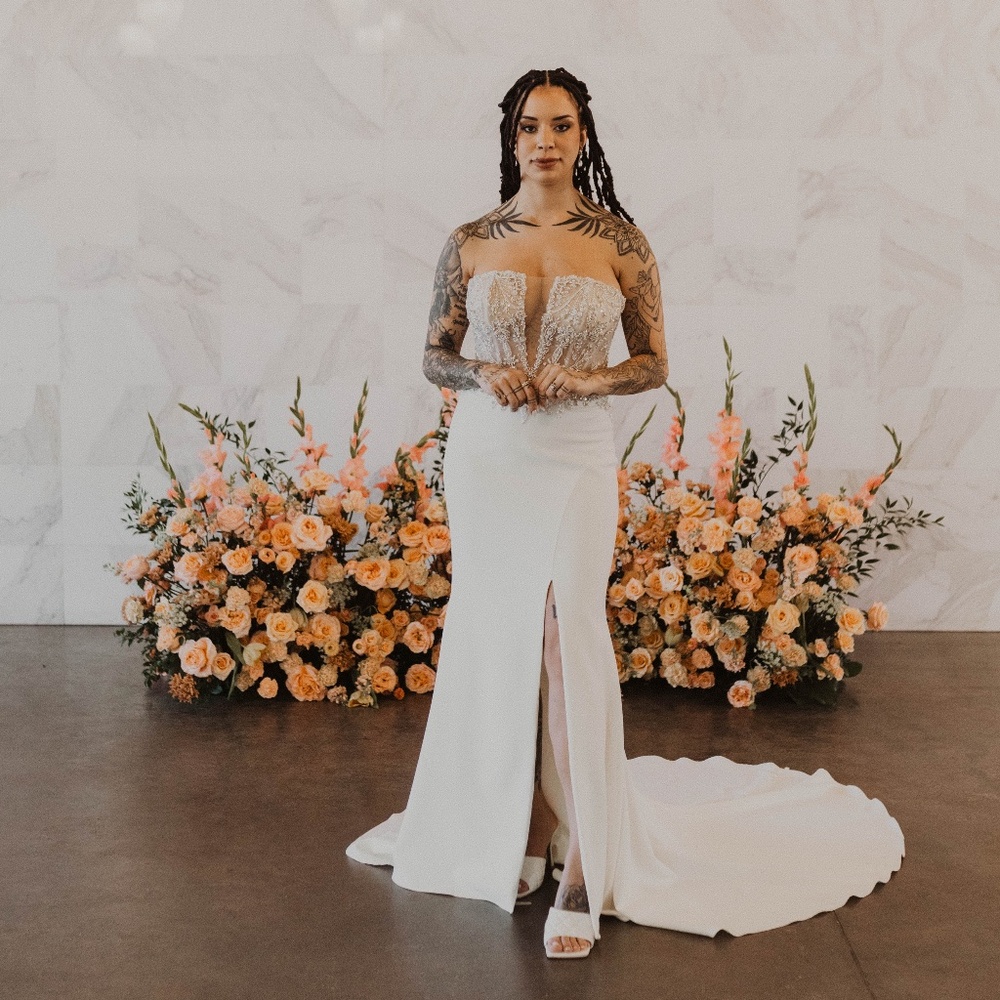 Casablanca Bridal Wedding Dress Style Belle